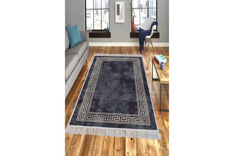 Homefesto Matta 100x300 cm, Multifärgad/Sammet