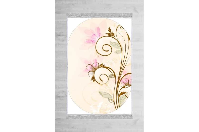 Homefesto Matta 100x300 cm - Multifärgad/Sammet - Textil & mattor - Mattor - Orientaliska mattor