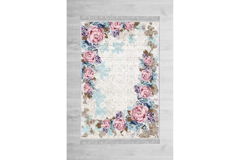 Homefesto Matta 100x300 cm, Multifärgad/Sammet