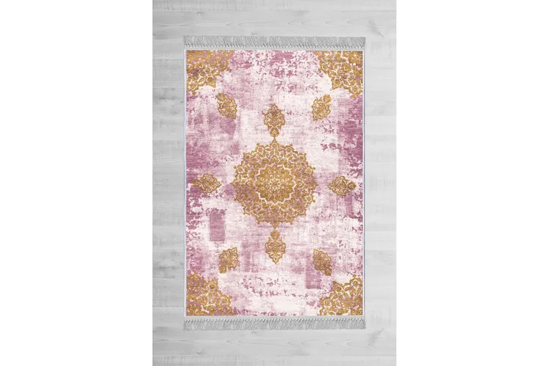 Homefesto Matta 100x300 cm - Multifärgad/Sammet - Textil & mattor - Mattor - Orientaliska mattor