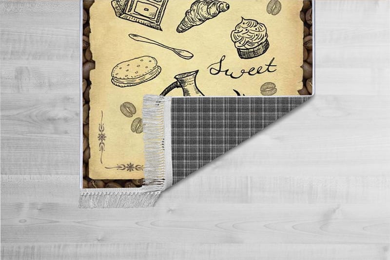 Homefesto Matta 100x300 cm - Multifärgad/Sammet - Textil & mattor - Mattor - Orientaliska mattor