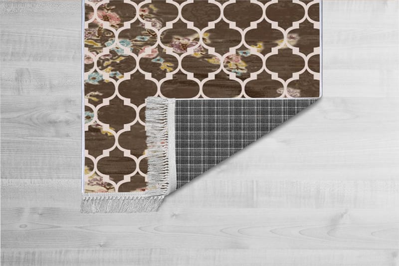 Homefesto Matta 100x300 cm - Multifärgad/Sammet - Textil & mattor - Mattor - Orientaliska mattor