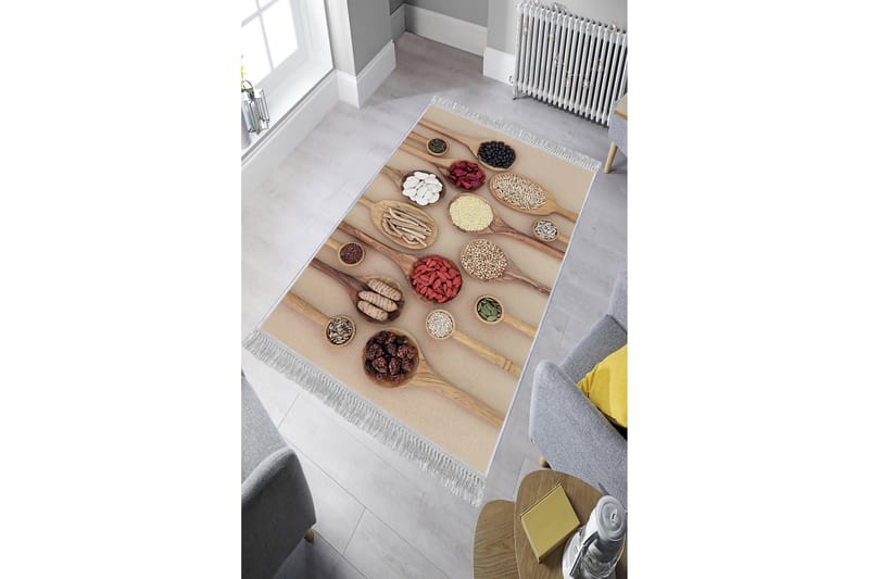 Homefesto Matta 100x300 cm - Multifärgad/Sammet - Textil & mattor - Mattor - Orientaliska mattor