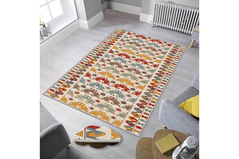Homefesto Matta 120x180 cm - Multifärgad - Textil & mattor - Mattor - Orientaliska mattor