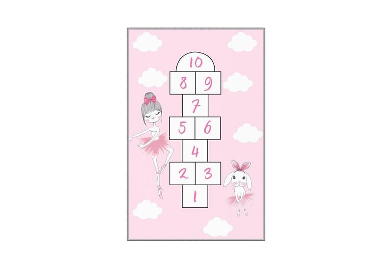 Homefesto Matta 120x180 cm, Multifärgad