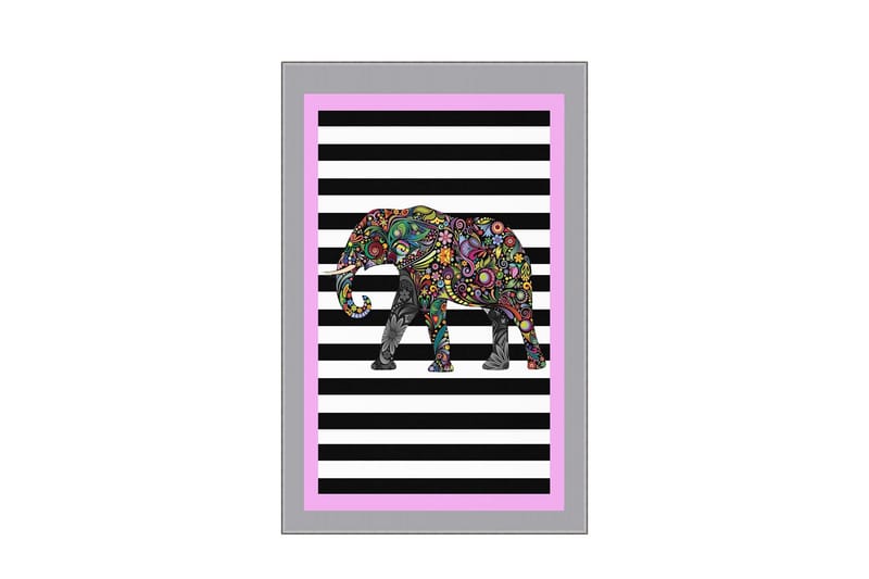 Homefesto Matta 120x180 cm, Multifärgad
