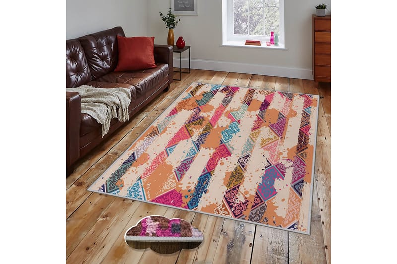 Homefesto Matta 120x180 cm - Multifärgad - Textil & mattor - Mattor - Orientaliska mattor