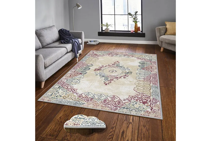 Homefesto Matta 120x180 cm, Multifärgad