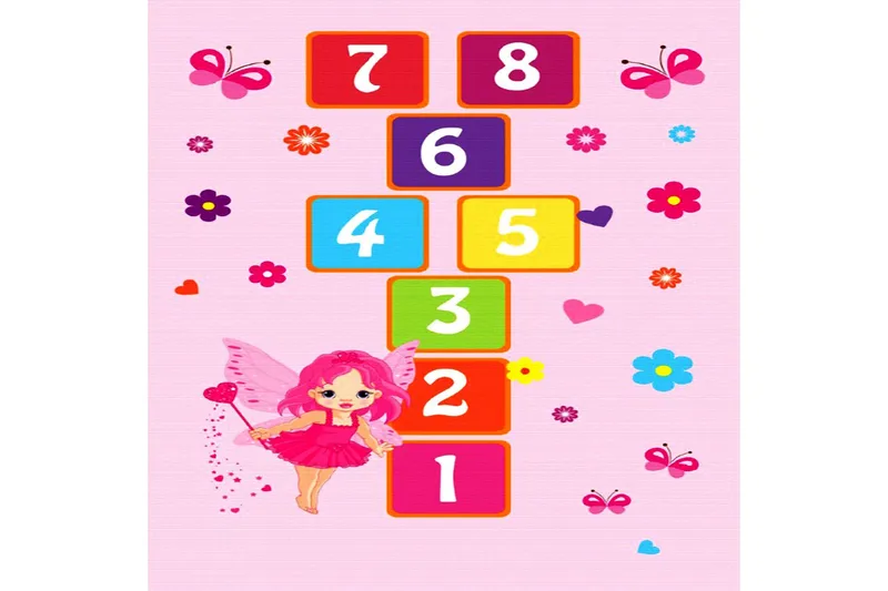 Homefesto Matta 120x180 cm, Multifärgad