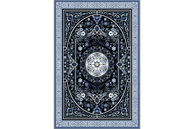 Homefesto Matta 120x180 cm - Multifärgad/Sammet - Textil & mattor - Mattor - Orientaliska mattor