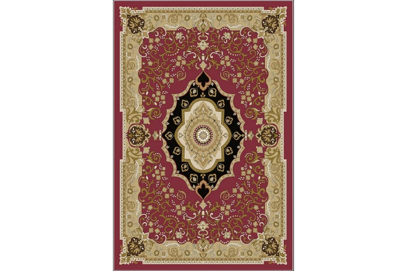 Homefesto Matta 120x180 cm - Multifärgad/Sammet - Textil & mattor - Mattor - Orientaliska mattor