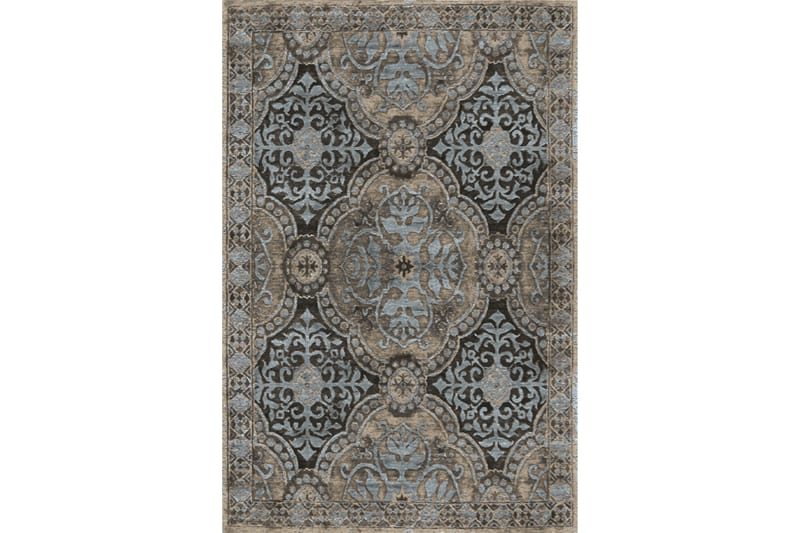 Homefesto Matta 120x180 cm - Multifärgad/Sammet - Textil & mattor - Mattor - Orientaliska mattor