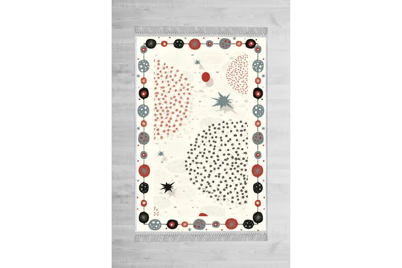 Homefesto Matta 120x180 cm, Multifärgad/Sammet