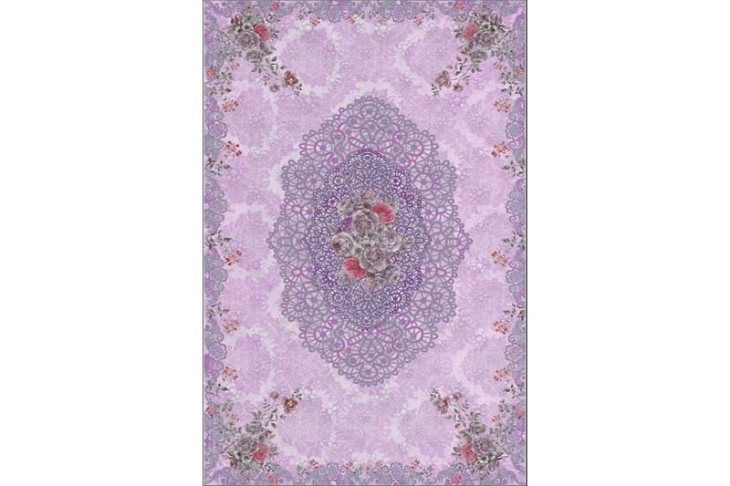 Homefesto Matta 120x180 cm, Multifärgad/Sammet