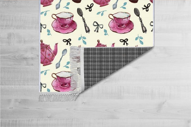 Homefesto Matta 120x180 cm - Multifärgad/Sammet - Textil & mattor - Mattor - Orientaliska mattor