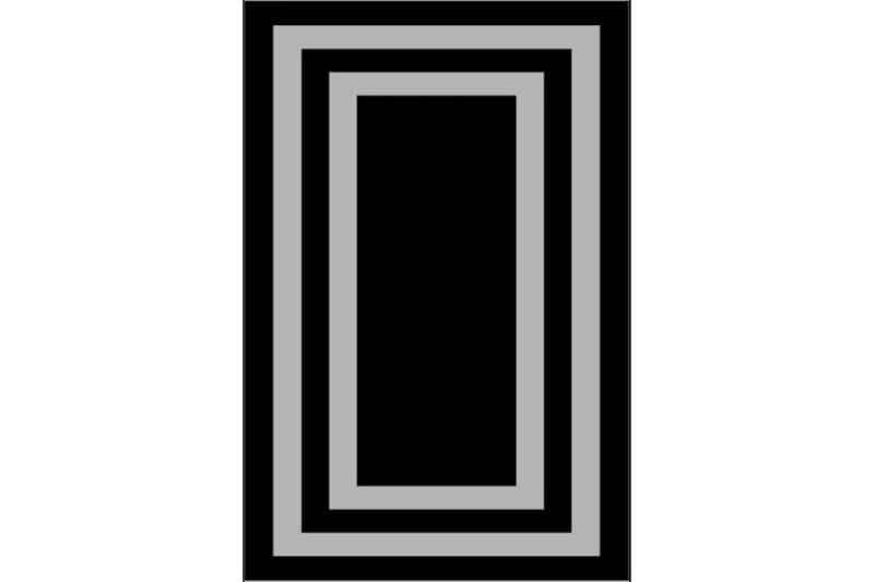 Homefesto Matta 120x180 cm, Multifärgad/Sammet