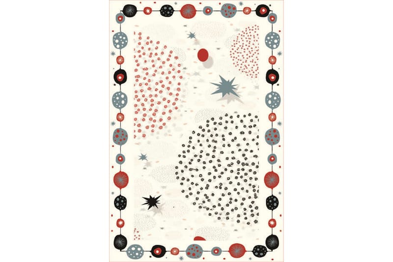 Homefesto Matta 120x180 cm - Multif ärgad/Sammet - Textil & mattor - Mattor - Orientaliska mattor