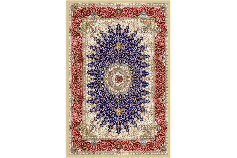 Homefesto Matta 120x180 cm - Multifärgad/Sammet - Textil & mattor - Mattor - Orientaliska mattor