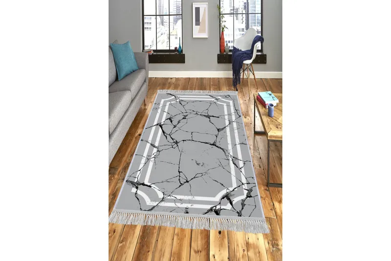 Homefesto Matta 120x180 cm, Multifärgad/Sammet