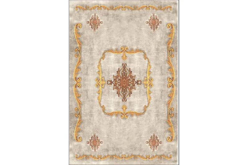 Homefesto Matta 120x180 cm - Multifärgad/Sammet - Textil & mattor - Mattor - Orientaliska mattor