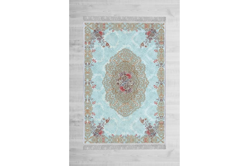 Homefesto Matta 120x180 cm - Multifärgad/Sammet - Textil & mattor - Mattor - Orientaliska mattor