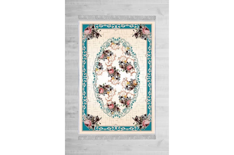 Homefesto Matta 120x180 cm - Multif ärgad/Sammet - Textil & mattor - Mattor - Orientaliska mattor