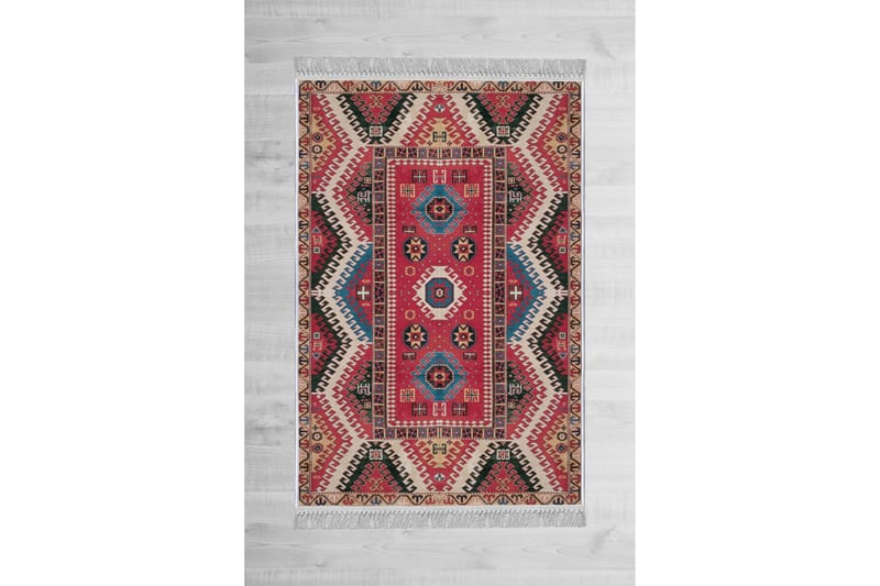 Homefesto Matta 120x180 cm - Multifärgad/Sammet - Textil & mattor - Mattor - Orientaliska mattor