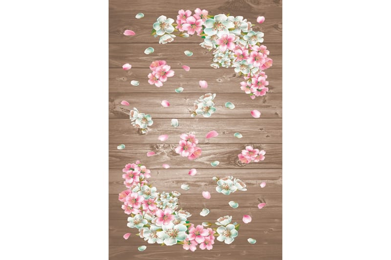 Homefesto Matta 120x180 cm - Multifärgad/Sammet - Textil & mattor - Mattor - Orientaliska mattor