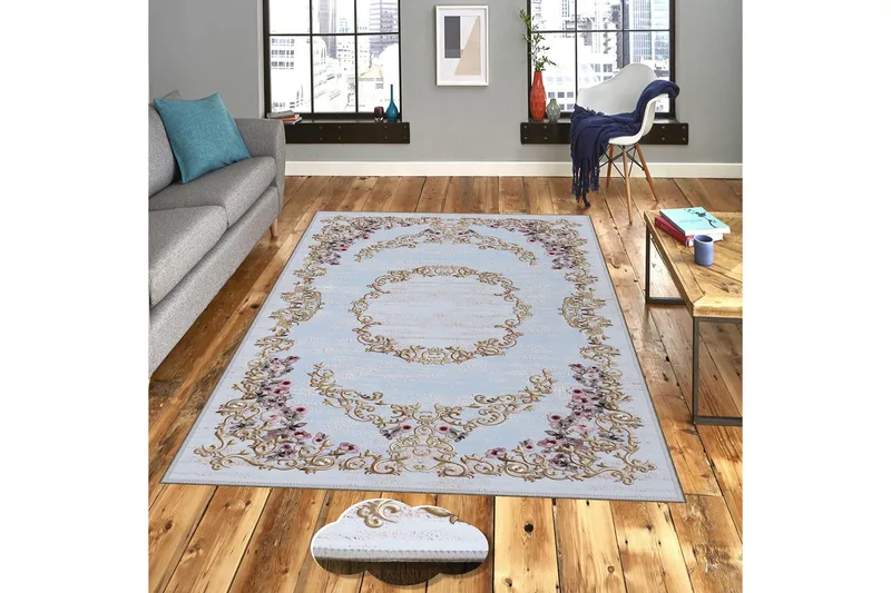 Homefesto Matta 140x220 cm, Multifärgad