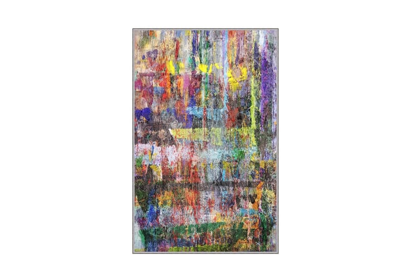 Homefesto Matta 140x220 cm, Multifärgad