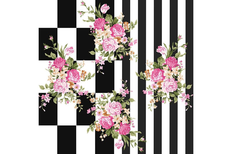 Homefesto Matta 140x220 cm - Multifärgad - Textil & mattor - Mattor - Orientaliska mattor