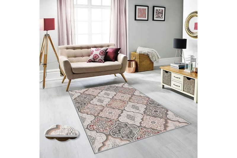 Homefesto Matta 140x220 cm, Multifärgad