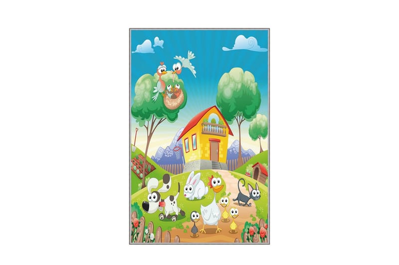 Homefesto Matta 140x220 cm - Multifärgad - Textil & mattor - Mattor - Orientaliska mattor