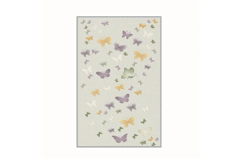 Homefesto Matta 140x220 cm, Multifärgad