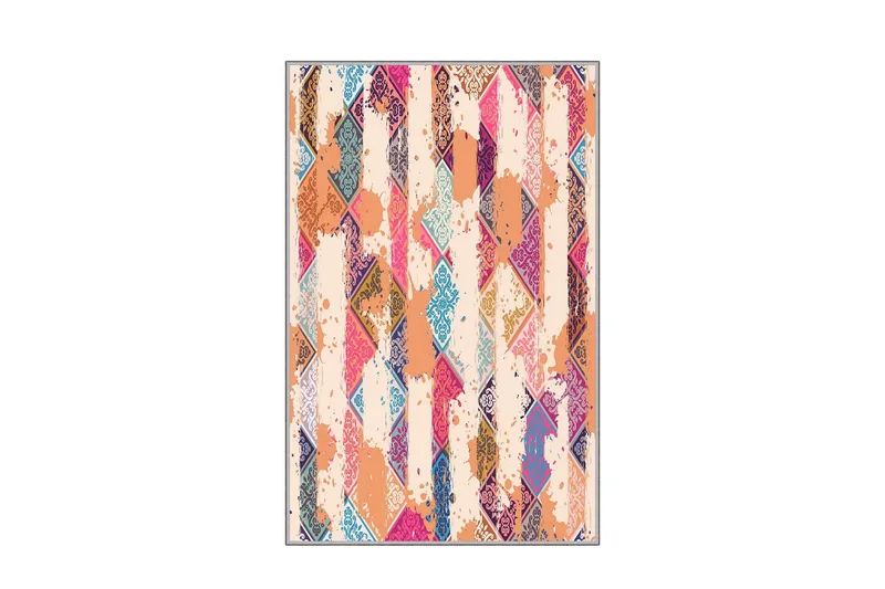 Homefesto Matta 140x220 cm - Multifärgad - Textil & mattor - Mattor - Orientaliska mattor