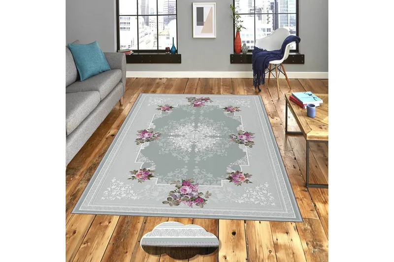 Homefesto Matta 140x220 cm, Multifärgad