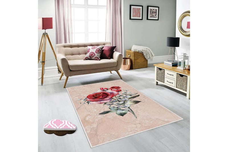 Homefesto Matta 140x220 cm, Multifärgad