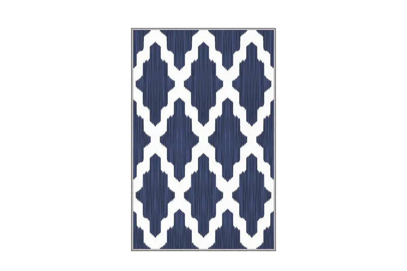 Homefesto Matta 140x220 cm, Multifärgad