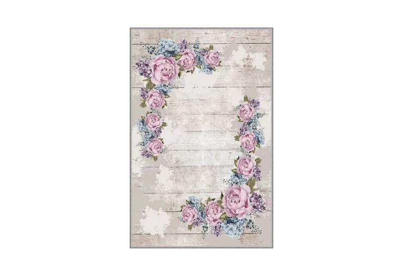 Homefesto Matta 140x220 cm, Multifärgad