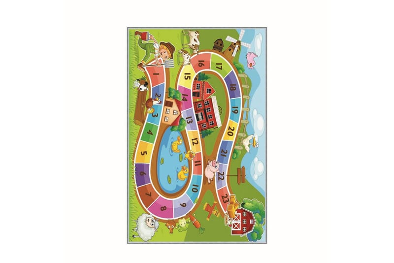 Homefesto Matta 140x220 cm - Multifärgad - Textil & mattor - Mattor - Orientaliska mattor