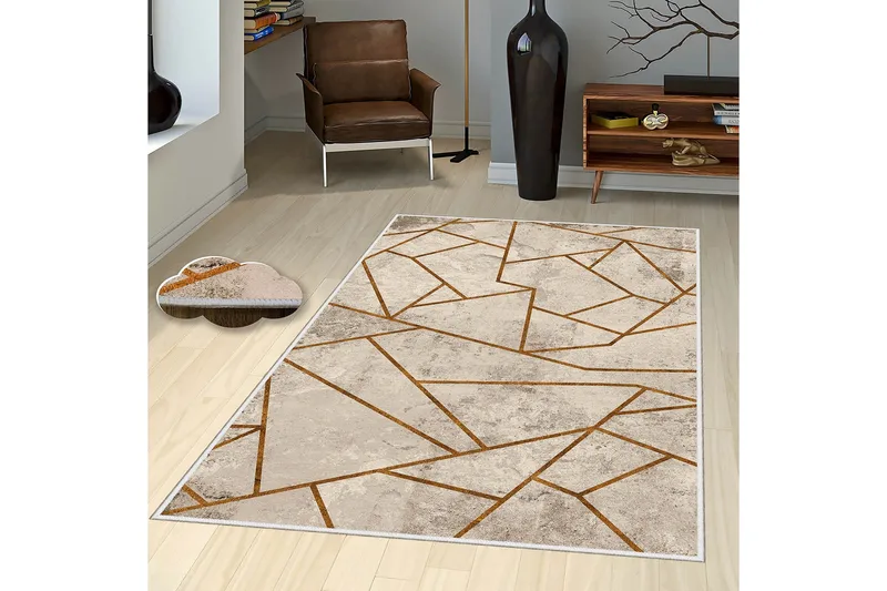 Homefesto Matta 140x220 cm, Multifärgad