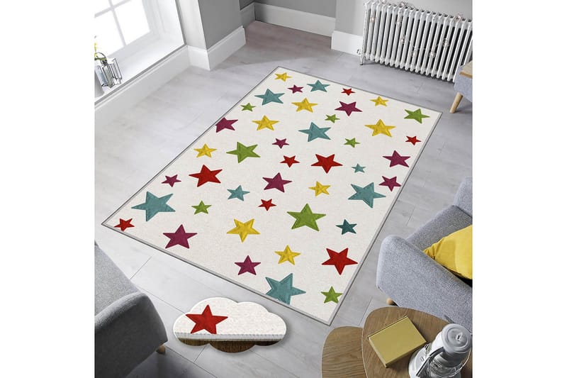 Homefesto Matta 140x220 cm - Multifärgad - Textil & mattor - Mattor - Orientaliska mattor