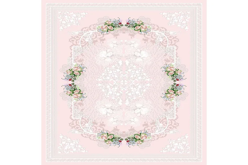 Homefesto Matta 140x220 cm, Multifärgad