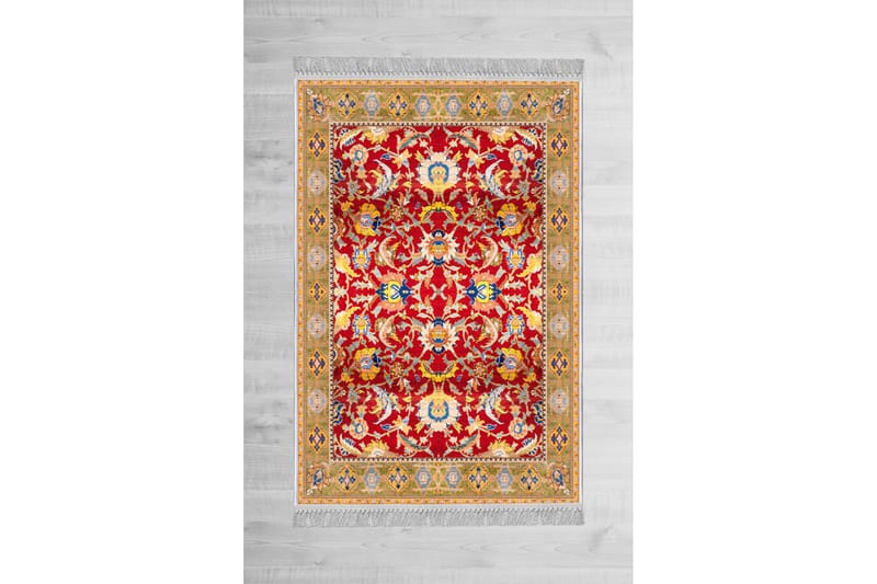 Homefesto Matta 140x220 cm - Multifärgad/Sammet - Orientaliska mattor - Persisk matta