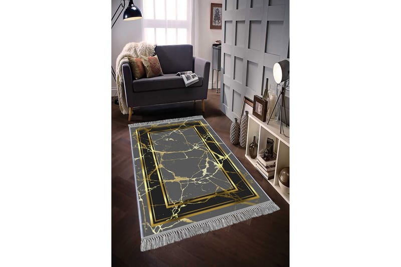 Homefesto Matta 140x220 cm - Multifärgad/Sammet - Textil & mattor - Mattor - Orientaliska mattor