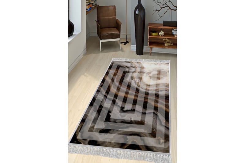 Homefesto Matta 140x220 cm - Multifärgad/Sammet - Textil & mattor - Mattor - Orientaliska mattor