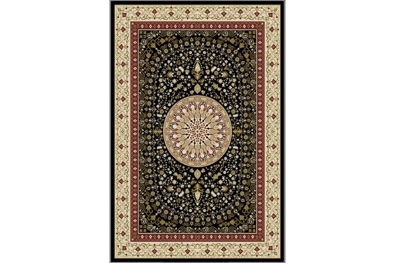 Homefesto Matta 140x220 cm - Multifärgad/Sammet - Textil & mattor - Mattor - Orientaliska mattor