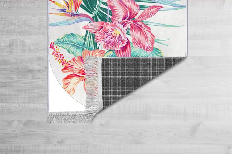 Homefesto Matta 140x220 cm - Multifärgad/Sammet - Textil & mattor - Mattor - Orientaliska mattor