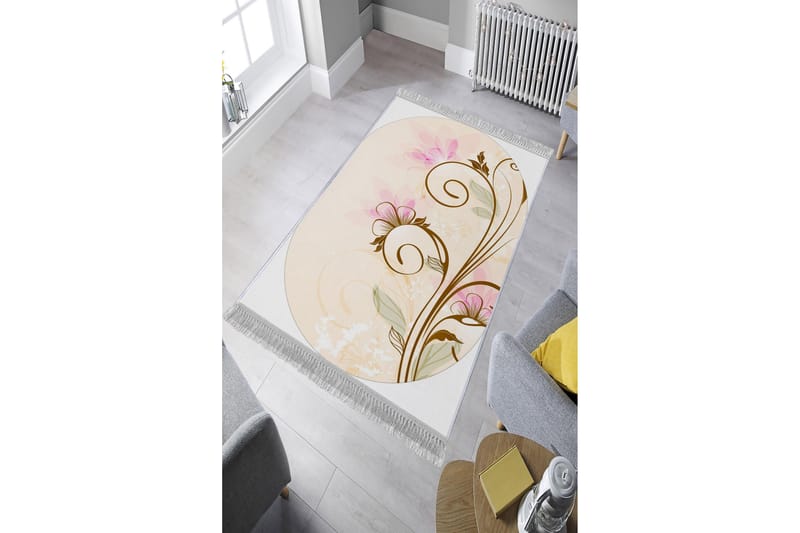 Homefesto Matta 140x220 cm - Multifärgad/Sammet - Textil & mattor - Mattor - Orientaliska mattor