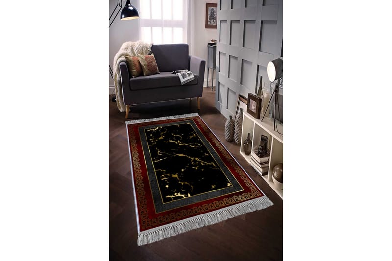Homefesto Matta 140x220 cm - Multifärgad/Sammet - Textil & mattor - Mattor - Orientaliska mattor